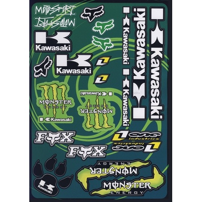 Nálepky moto Monster FOX