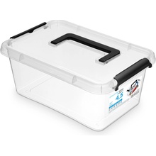 Orplast Box úložný SIMPLE-1323 4,5l 29 x 20 x 12 cm rukojeť transp.plast