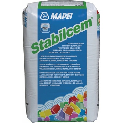 MAPEI Stabilcem cementové spojivo na opravu betónu a kotvenie prvkov 20 kg Šedá