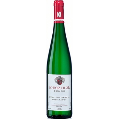 Weingut Schloss Lieser Piesporter Goldtröpfchen Kabinett Ryzlink rýnský polosladké bílé 2022 8% 0,75 l (holá láhev)