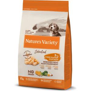 Nature's Variety Selected Juniour Chicken храна за малки кучета - 10кг