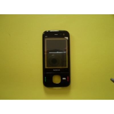 Kryt Nokia N85 přední černý – Zboží Mobilmania