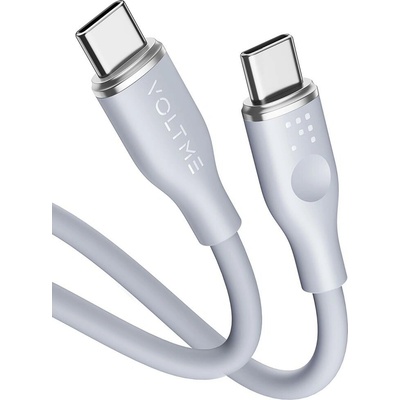 Voltme C2025 Powerlink Moss Series USB-C/USB-C, CTC 3A/60W, 1m, šedý