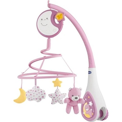 Chicco Въртележка над леглото Next2Dreams розова 0м+ (07627.10)