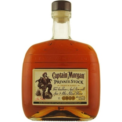 Captain Morgan Private Stock 40% 1 l (holá láhev)