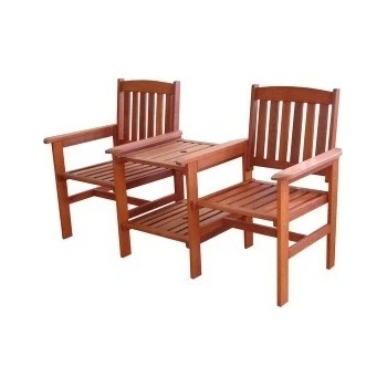 Dvě židle spojené se stolečkem meranti MÍŠA