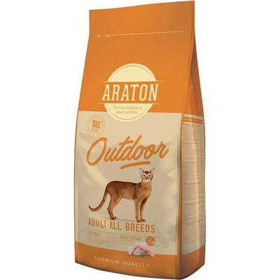 ARATON Cat Adult Outdoor Poultry 15 kg