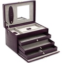 Friedrich Lederwaren šperkovnice Classico 23236 56 fialová šedá