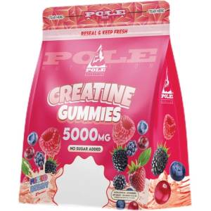 Pole Nutrition Creatine Gummies 5000 mg [60 желирани бонбони] Горски плодове