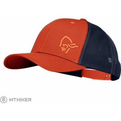 Norrøna /29 snap back trucker mesh gold flame