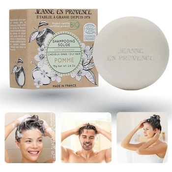 Jeanne en Provence BIO Tuhý šampón Mandle 100 g