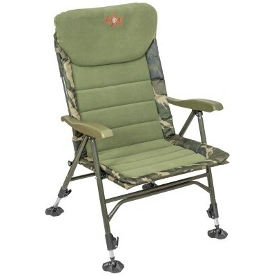 Carp Zoom Recliner Comfort Armchair 56 x 46 x 42/98 cm Camou Fleece