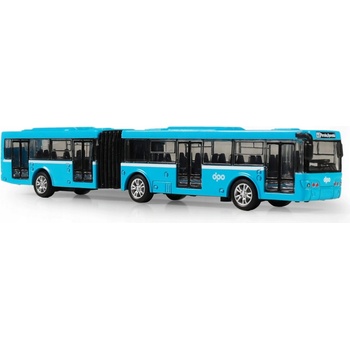 Rappa Kovový kĺbový autobus DPO Ostrava modrý 18 cm