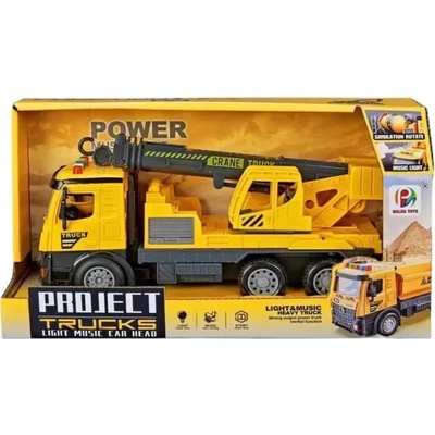 Man Yuk Toys Самозареждащ се камион със звукови и светлинни ефекти (bj567a)