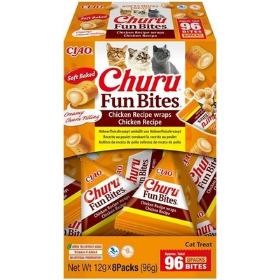 Churu Pamlsok Inaba Fun Bites dog kura so syrom 8 x 12 g