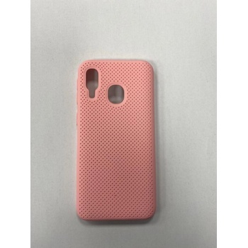 Image 1 of Teracell Гръб Teracell Buzzer Net за Samsung A405F Galaxy A40 - Светло розов (8600412486076)