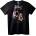 NOONEBRAND Тениска Alem с Цигара - M, Black
