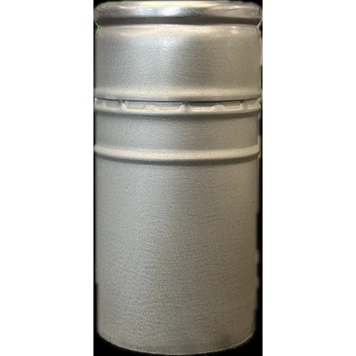 Uzáver šróbovací strieborný (Silver) frizante - Sparkling (30x60mm)