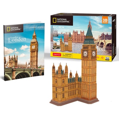CubicFun 3D puzzle National Geographic: Big Ben 94 ks