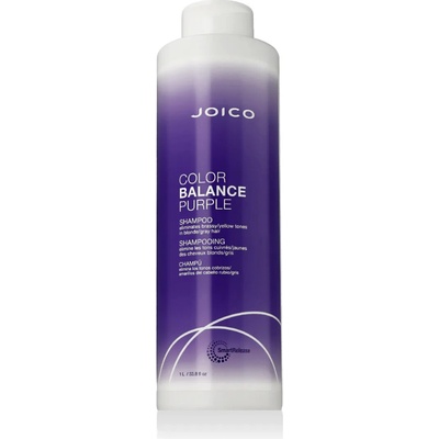Joico Color Balance Purple Shampoo neutralizující šampon pro platinově blond a šedivé vlasy 1000 ml