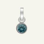 Rosefield медальон сребрист цвят Birthstone December color Rosefield | Lilav | ЖЕНИ | ЕДИН РАЗМЕР
