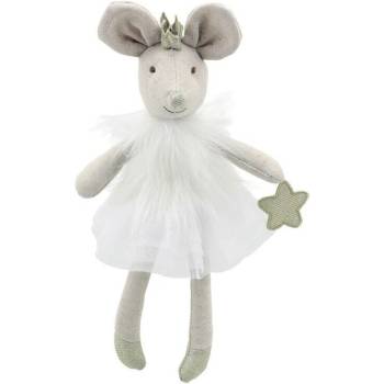 The Puppet Company Парцалена кукла Мишчица танцьорка в бяла дрешка 32 см (wb004105)