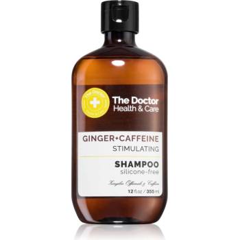 The Doctor Health & Care Ginger + Caffeine Stimulating подсливащ шампоан за слаба, склонна към оредяване коса с кофеин 355ml