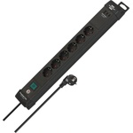 brennenstuhl Разклонител Brennenstuhl - Premium-Line, 6 гнезда, 2x USB-C & 1x USB-A, 3 m, черен (1951160613)