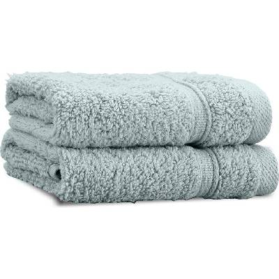 Catherine Lansfield Sivozelené froté bavlnené uteráky v súprave 2 ks 30 x 30 cm