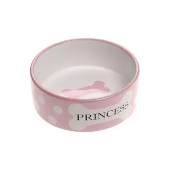Ferplast Thea Small Bowl - Керамична купа за вода и храна за котки и кучета , 300 мл. розов/син