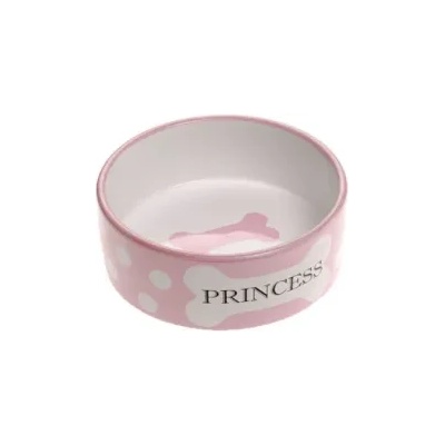Ferplast Thea Small Bowl - Керамична купа за вода и храна за котки и кучета , 300 мл. розов/син