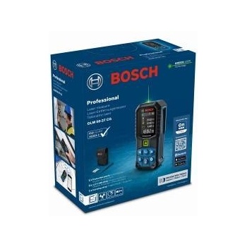 Bosch Телеметър със зелен лазер Bosch 0601072U00, Професионален, 515 nm, Точност ± 1.5 мм, IP 65, Bluetooth 4.2, 2 батереии 1.5 V (AA), Предпазен калъф, Транспортен колан