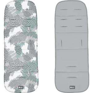 Kikkaboo Двулицева подложка за количка Kikkaboo - Memphis, Grey (31108040084)
