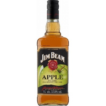 Jim Beam Apple 32,5% 1 l (holá láhev)