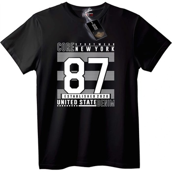 NOONEBRAND Тениска CORE 87 New York Спорт - XL, White