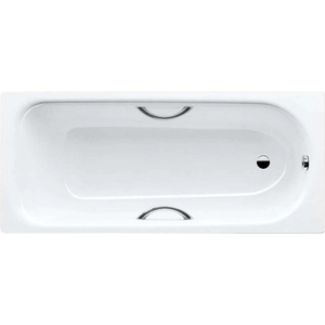 KALDEWEI Advantage - Правоъгълна вана Saniform Plus Star 337, 180x80 см, с отвори за дръжки, бяла 133700010001 (133700010001)
