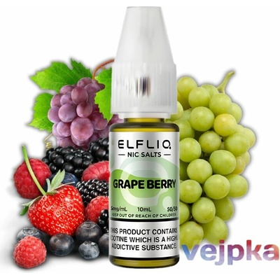 Elf Bar Elfliq Grape Berry 10 ml 20 mg