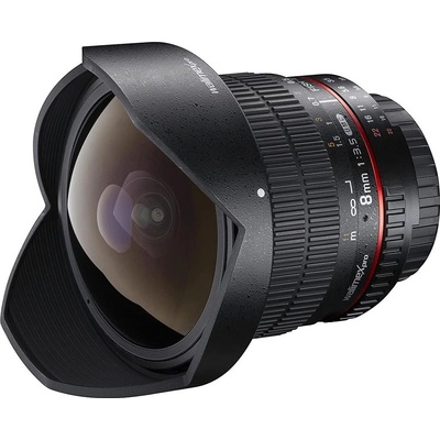 Walimex Pro 8 mm f/3.5 Fish-Eye II Canon EF made by Samyang
