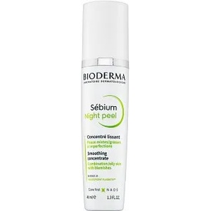 BIODERMA Sébium Night Peel Smoothing Concentrate нощен серум за лице за уеднаквена и изсветлена кожа 40 ml
