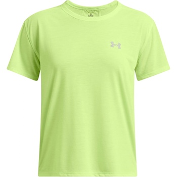 Under Armour Фланелка с къс ръкав Under Armour Women's Short Sleeve Performance Running Top - MORPH GREEN / A
