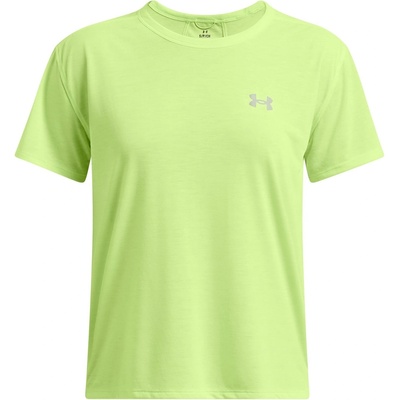 Under Armour Фланелка с къс ръкав Under Armour Women's Short Sleeve Performance Running Top - MORPH GREEN / A