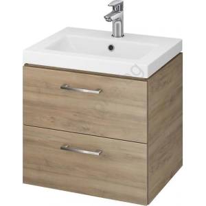 Cersanit S801-153-DSM - Висящ шкаф за баня с мивка LARA COMO орех (CS0167)