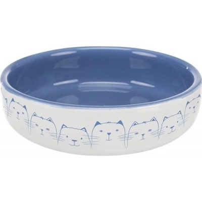 keramická miska nízká, pro kočky 0,3 l/11 cm