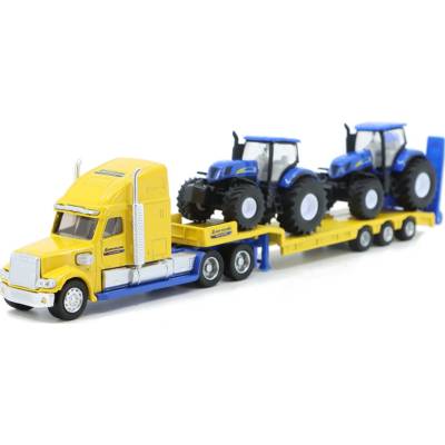 SIKU Náklaďák s traktory New Holland 1:87