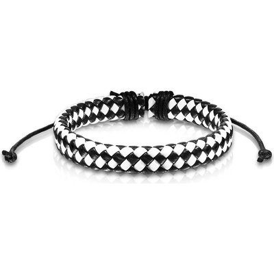 Šperky4U kožený splétaný NR1127