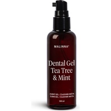 MALINNA Dentální gel tea tree & máta 100 ml