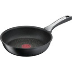 Tefal Unlimited Frying Pan 24 cm - induction pan with scratch-resistant titanium non-stick coating - black - G25904 - G25904AZ (G25904AZ)