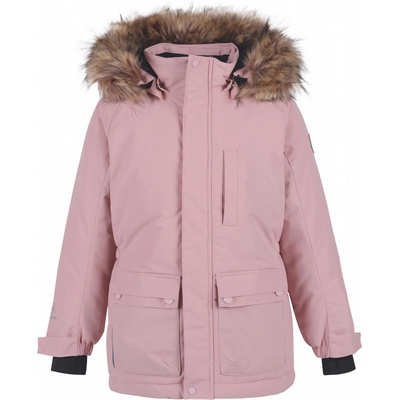 Color Kids Parka W. Fake Fur Af 10.000 740724.5906 Růžový