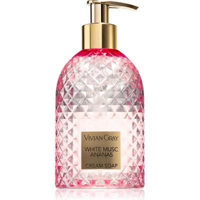 Vivian Gray Gemstone White Musc & Ananas krémové mýdlo 300 ml