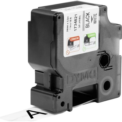 etikety DYMO IND RHINO S0773860 vinyl Barva pásky: bílá Barva písma:černá 24 mm 5.5 m